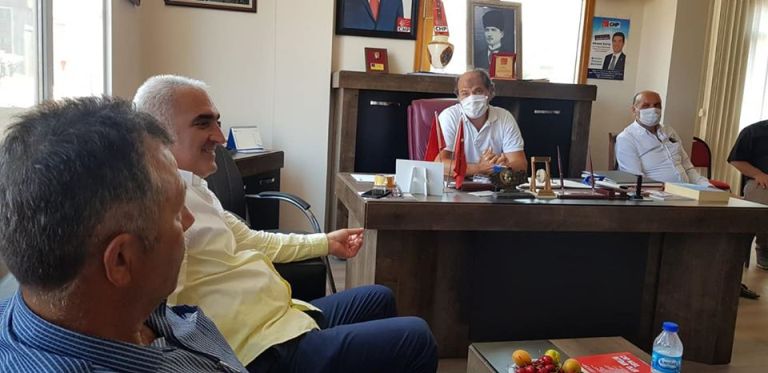 CHP Trabzon İl Başkanı Hacısalihoğlu Araklı İlçe Başkanlığını ziyaret etti