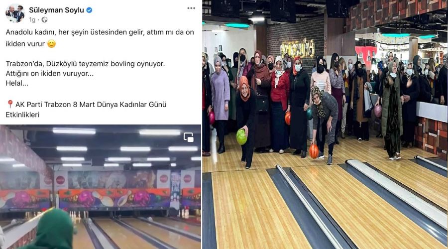 Ak Partili kadınlar Bowling Turnuvası'nda Araklı birinci oldu