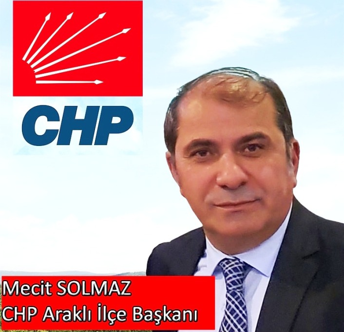  Araklı CHP İlçe Başkanı Solmaz’ın Berat Kandili Mesajı